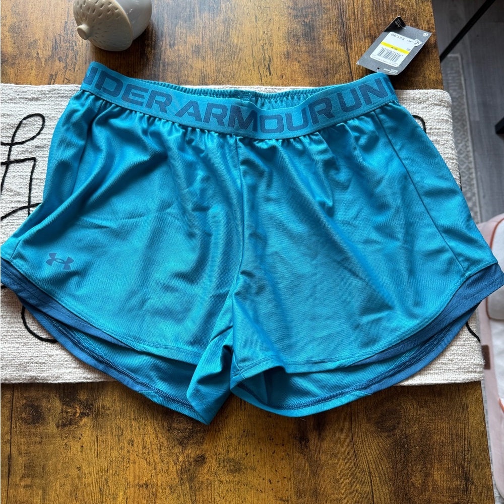 Under Armour Blue Athletic Shorts